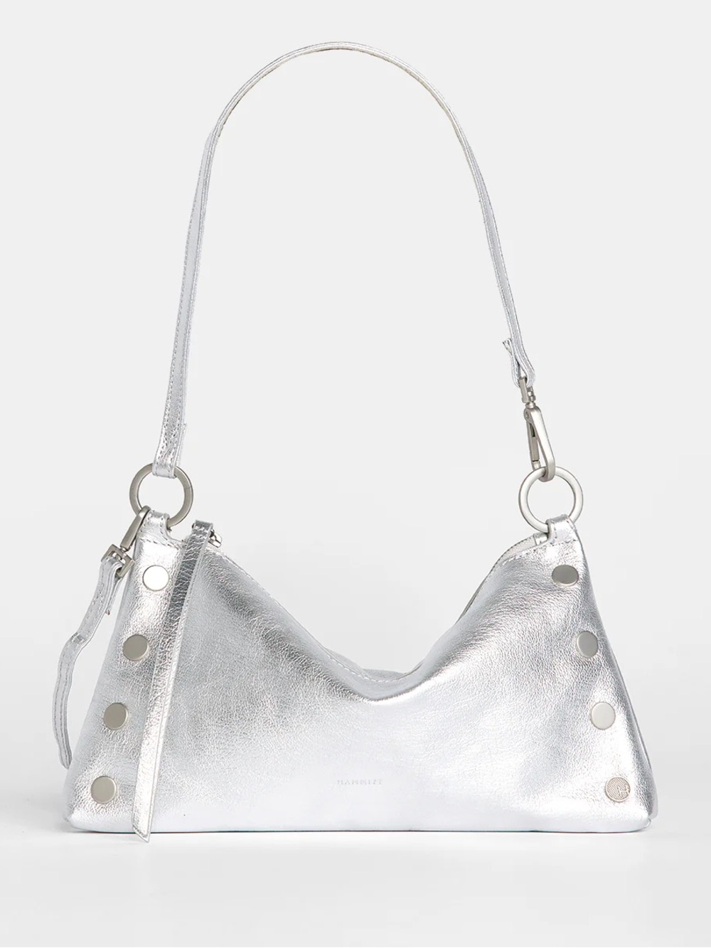 Hammit Kyle Shoulder Bag- Silver Metallic